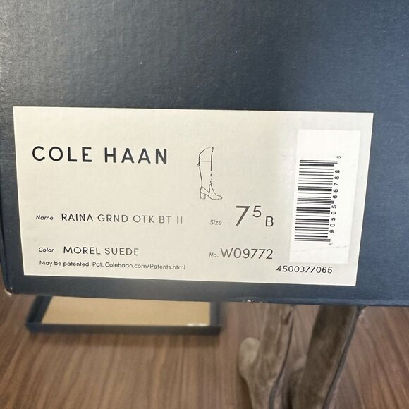 Cole Haan Raina Grand over the knee Suede Boot - Picture 7 of 8